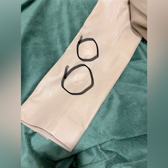 BANANA REPUBLIC BOYFRIEND LEATHER BLAZER - Picture 2 of 12